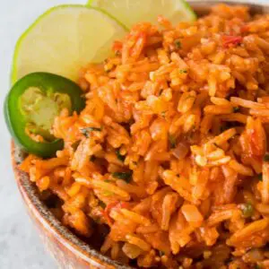 Delicious better than restaurant quality Mexican rice is easy to make at home!