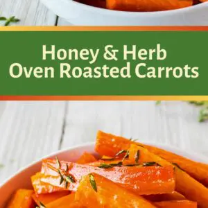 Easy Honey and Herb Oven Roasted Carrots are my familys favorite oven roasted carrots flavor!