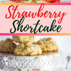 This classic Strawberry Shortcake recipe is so easy but so very delicious and the perfect use of fresh summer strawberries