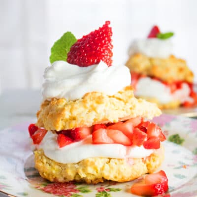 This classic Strawberry Shortcake recipe is so easy but so very delicious and the perfect use of fresh summer strawberries
