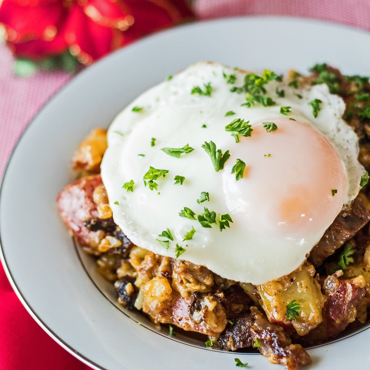 Leftover Prime Rib Hash Skillet Breakfast Hash Bake It With Love