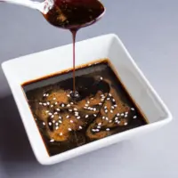 Kecap Manis Indonesian Sweet Soy Sauce in white bowl.