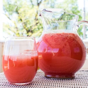 Resep Juicer Strawberry Nanas Lemonade