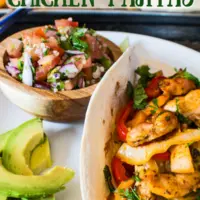 Sheet Pan Chicken Fajitas our favorite go-to one pan quick and easy family dinner!