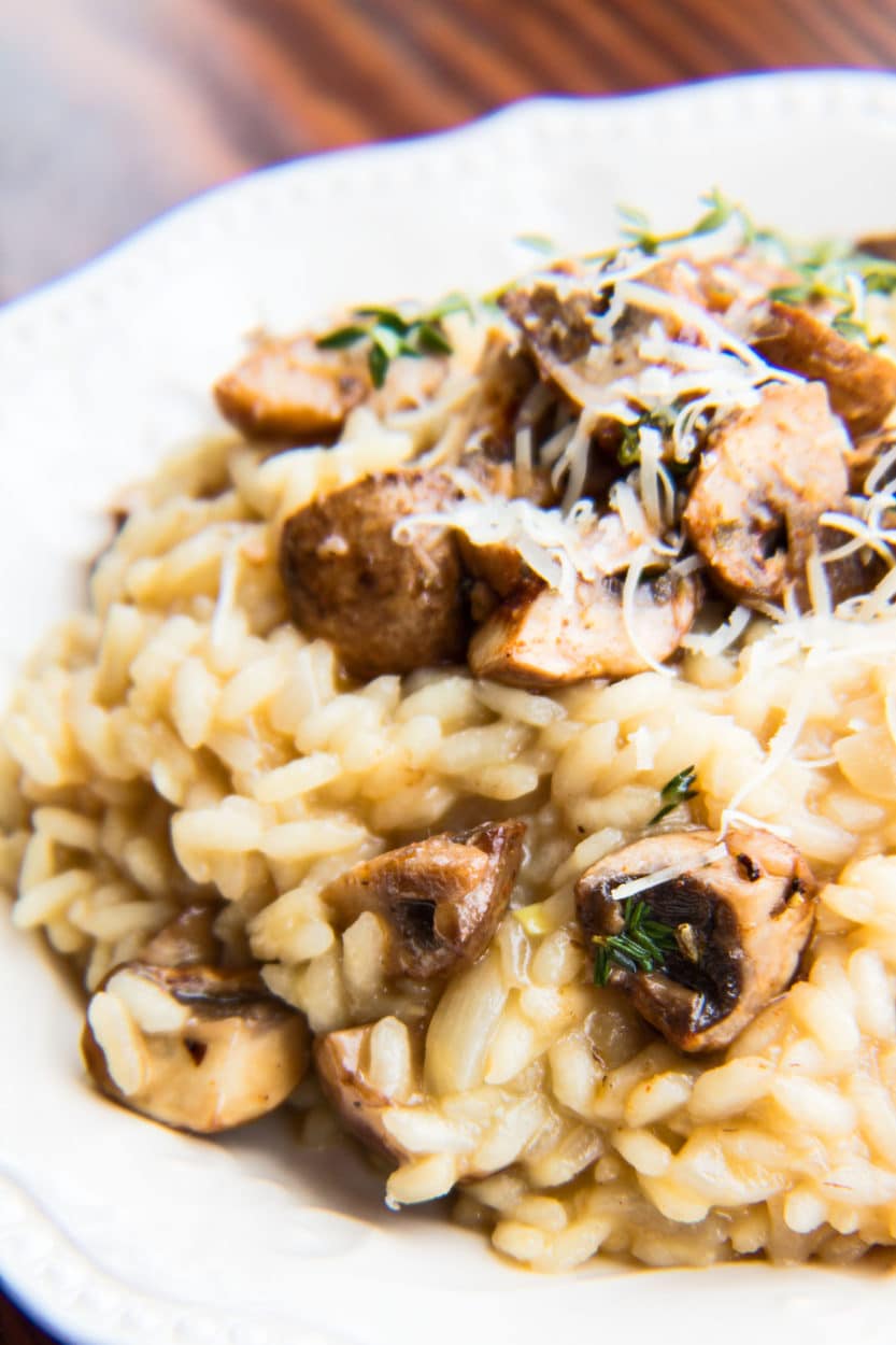 Gordon Ramsays Mushroom Risotto