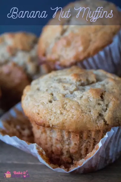 Banana Nut Muffins are a delicious on the go breakfast