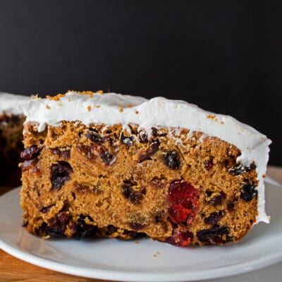 Traditional British Christmas Cake