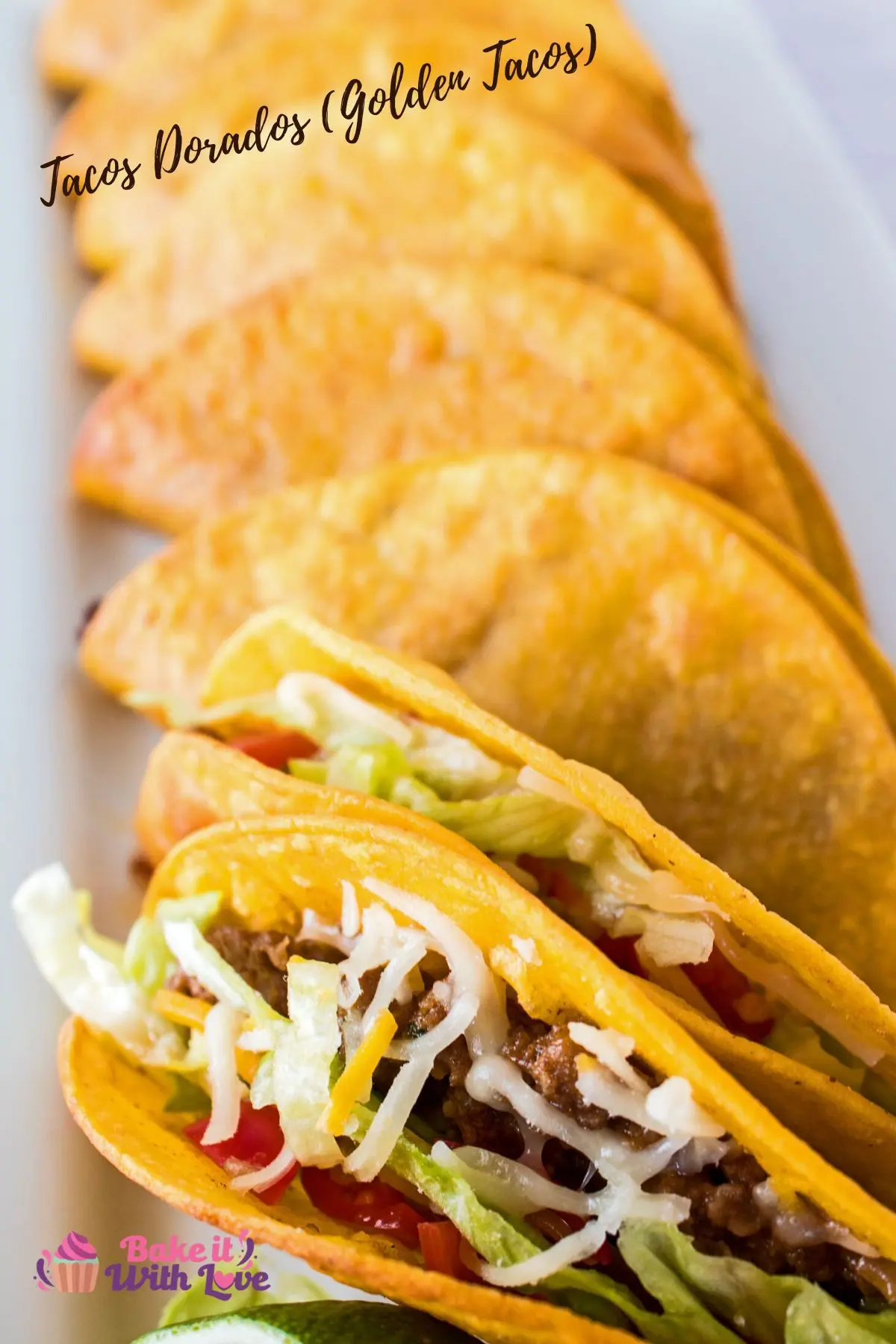 These easy to make taco dorados are the perfect crispy, chewy tacos that you're family won't stop asking for!!