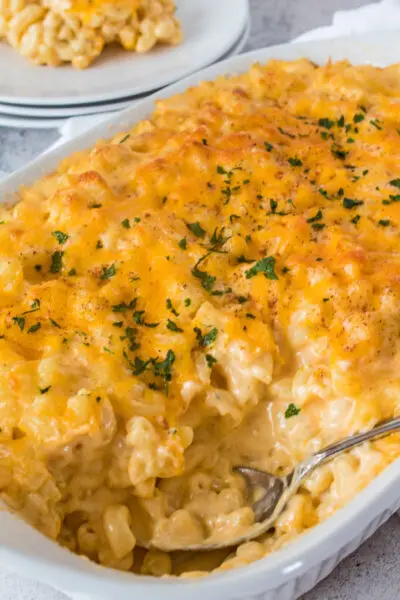 My easy to make Southern Baked Macaroni and Cheese is the best creamy mac and cheese that your family is sure to love!!