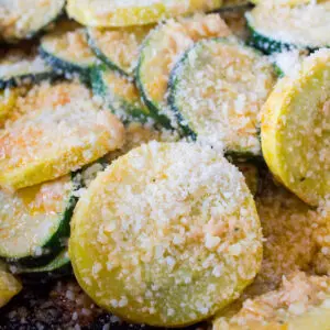 This quick and easy sauteed zucchini and yellow squash recipe is easy to make and perfect with some garlic and Parmesan cheese!