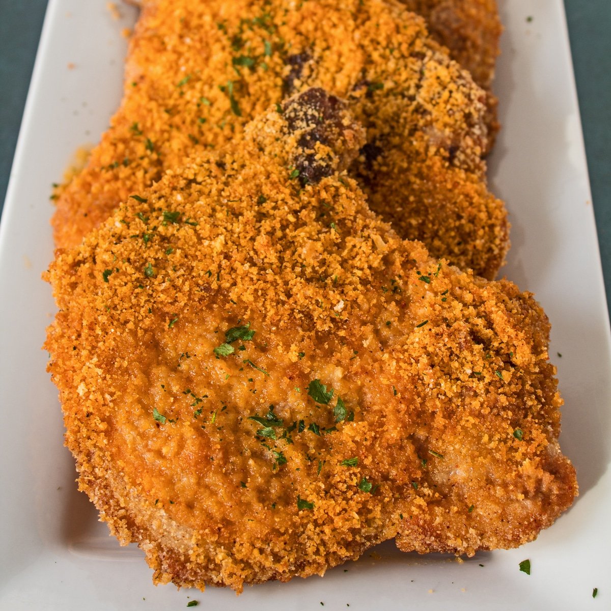 Air Fryer Shake And Bake Pork Chops - The Dinner Bite