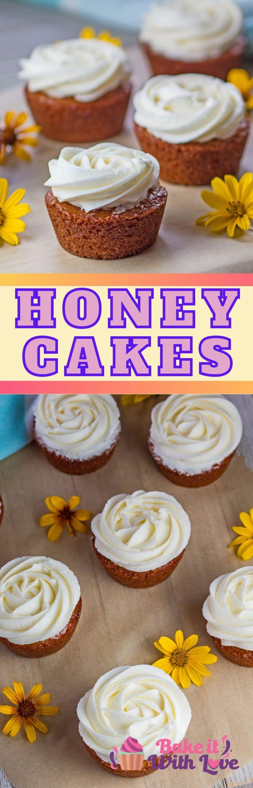 Honey Cakes (Easy Orange Honey Cakes with Cloves) | Bake It With Love