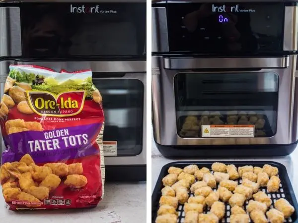 Ore-ida-tater-tots-on-fryer-rack-ready-to-air-fry.