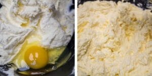 step 2 add eggs into the creamed butter and sugar.