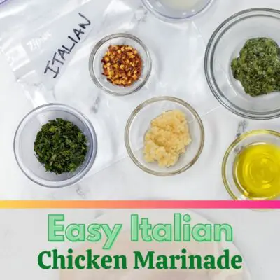 Italian Chicken Marinade