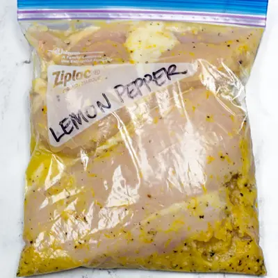 Lemon Pepper Chicken Marinade Bagged