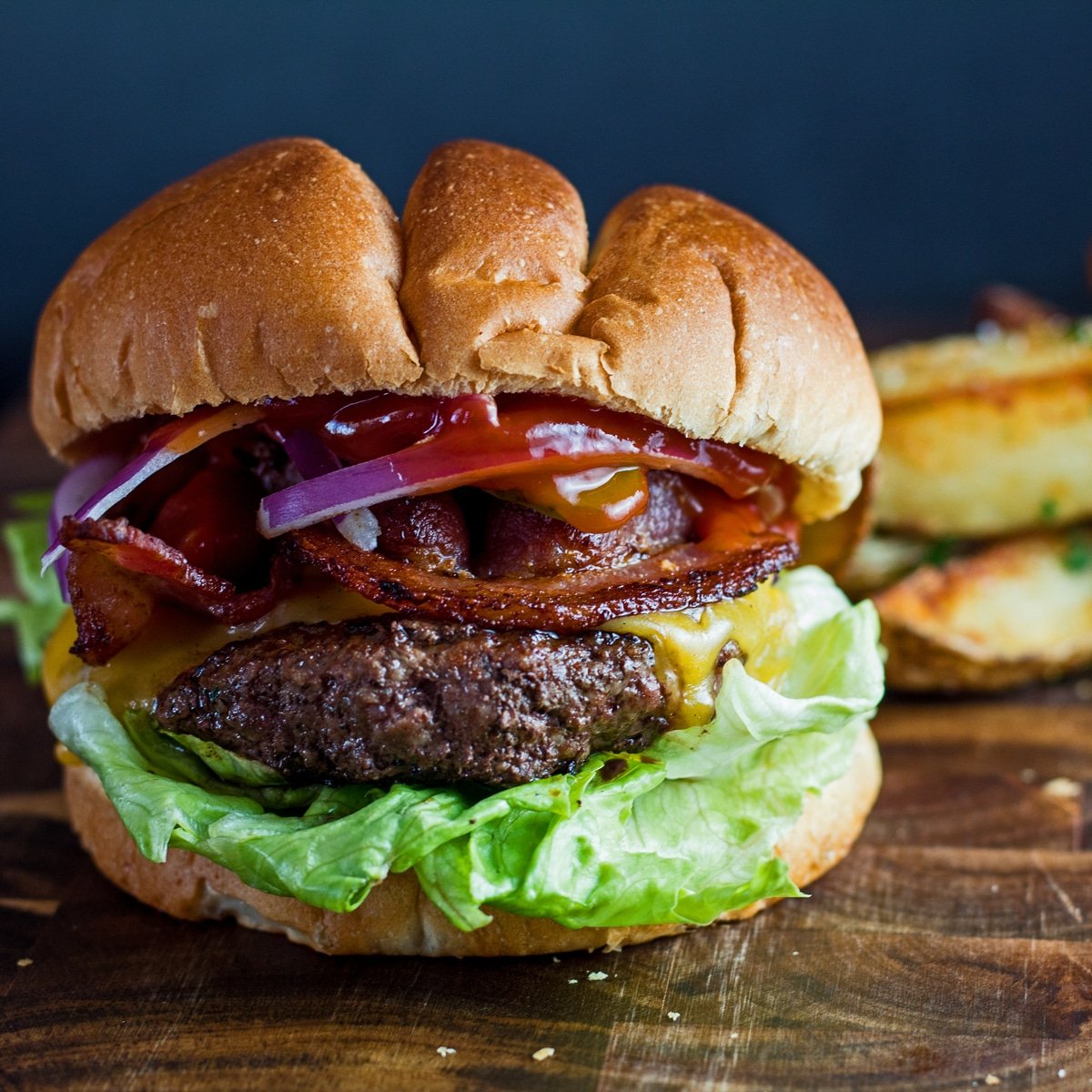 Grilled Kobe Beef Burgers