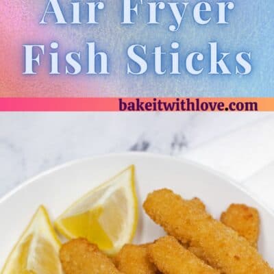 2 images of fish sticks with text divider