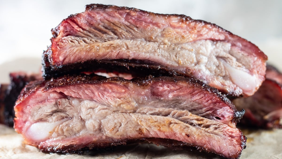 Perfectly Tasty & Tender Smoked St. Louis Pork Ribs Are A Family Fave!