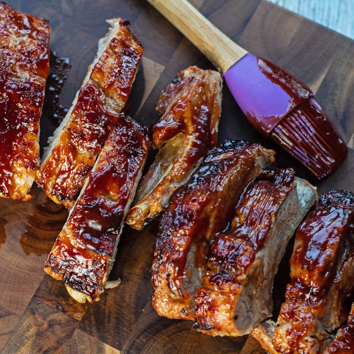 Air fried shop pork ribs