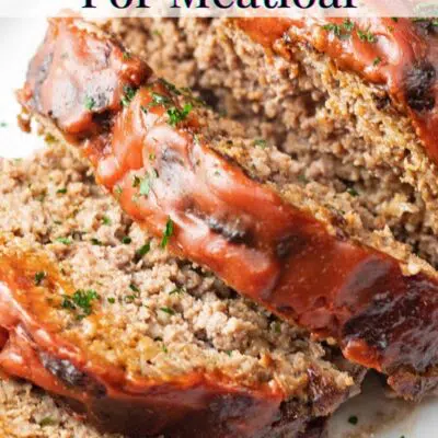 What to serve with meatloaf as side dishes pin.
