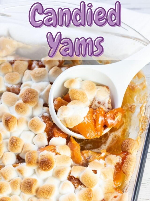 Easy Canned Candied Yams With Marshmallows