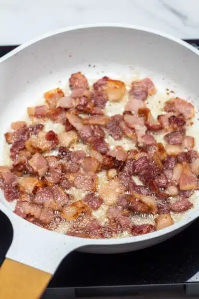 Process photo 2 bacon crisped.
