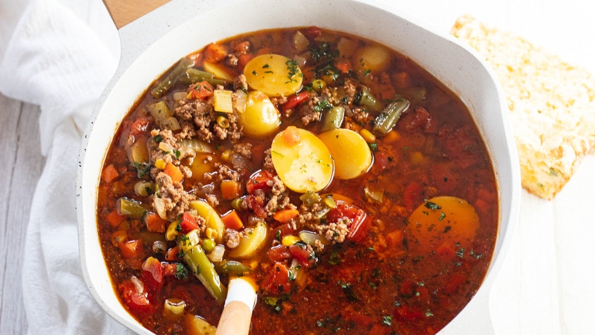 Best Hamburger Soup: Quick & Easy One-Pot Dinner