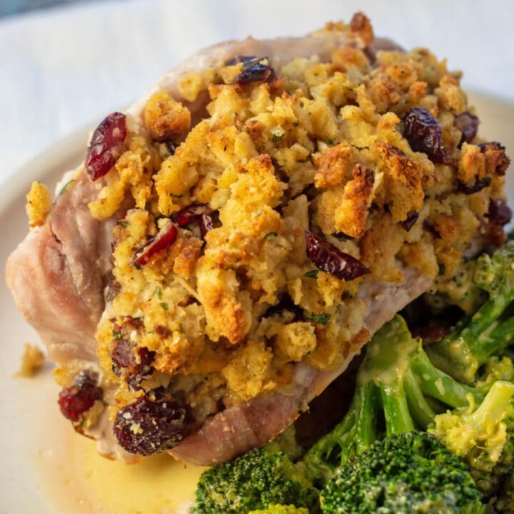 Stuffing Stuffed Pork Chops (Easy, Tasty & Flavorful!) - Bake It With Love