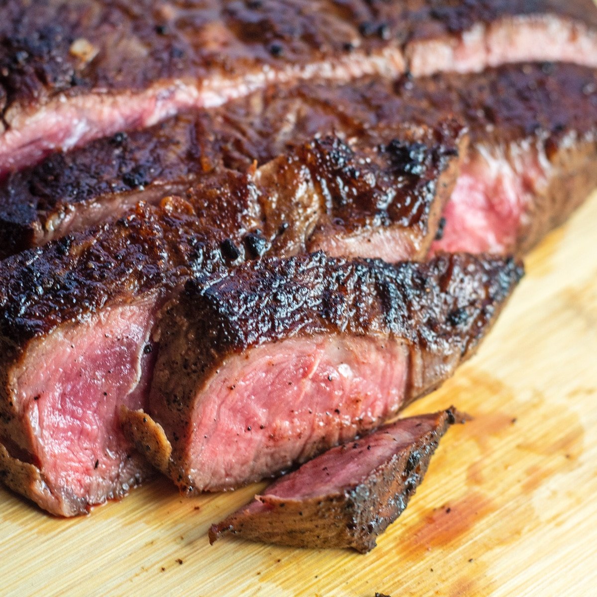 Marinated flat iron steak sale