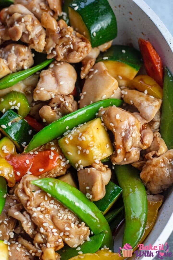 Teriyaki Chicken Stir Fry (Tasty, Easy Weeknight Dinner!)