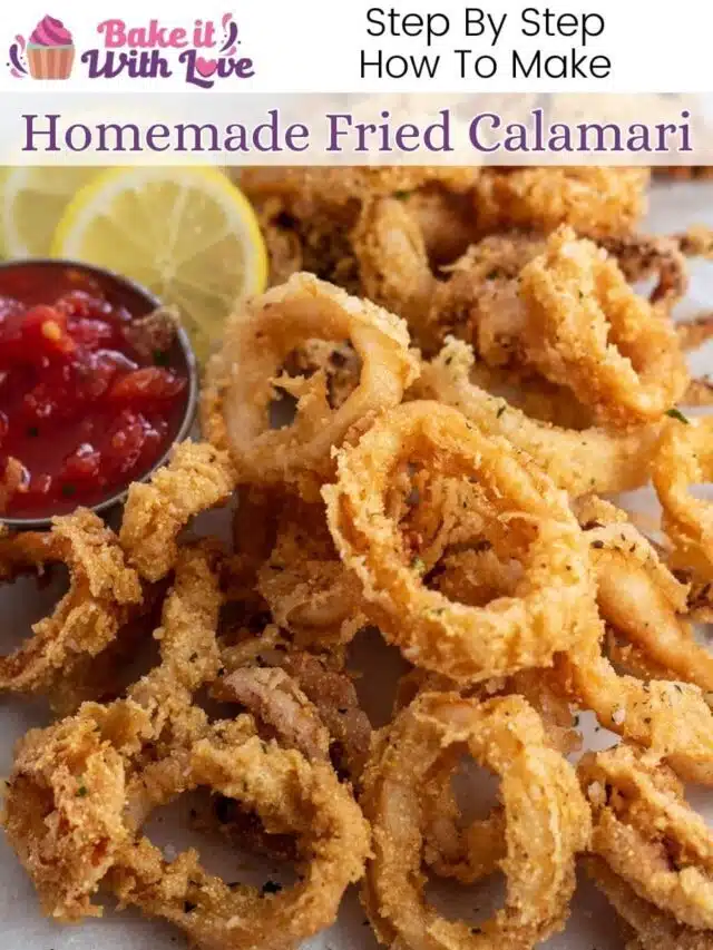 Deep Fried Calamari (Easy Homemade Appetizer)
