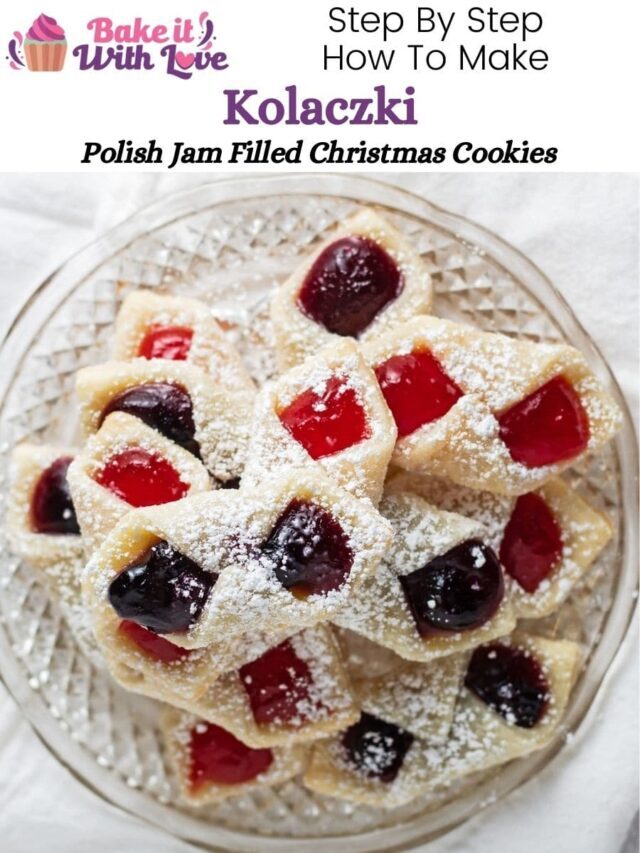 Kolaczki (Polish Jam Filled Christmas Cookies)