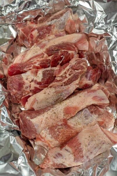 Boneless pork ribs process 2.
