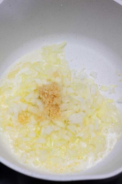 Creamed kale process photo 1.