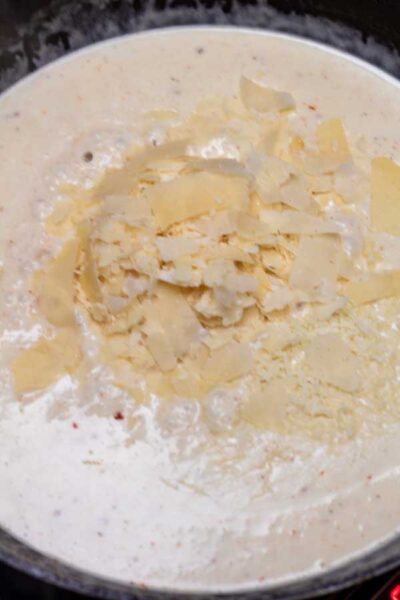 Creamy garlic Parmesan mushroom chicken process photo 10.