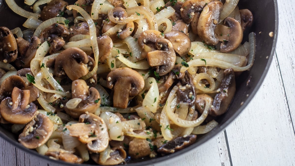 Sauteed Mushrooms and Onions Are Super Simple Yet Incredibly Tasty!