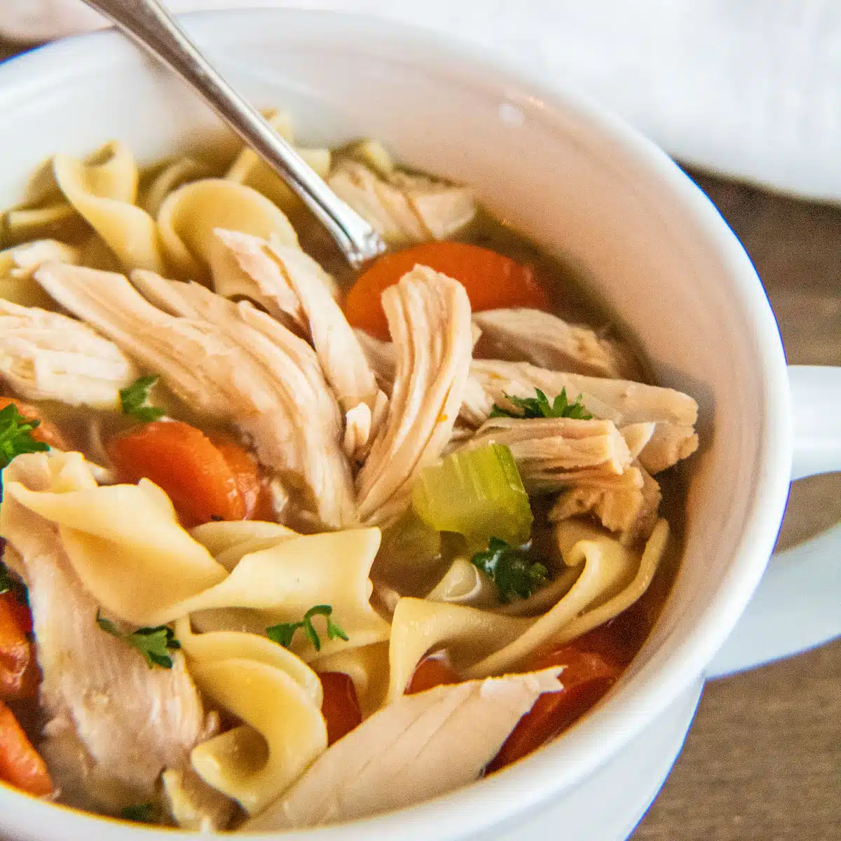 What to serve with chicken noodle soup for a wonderful complete meal.