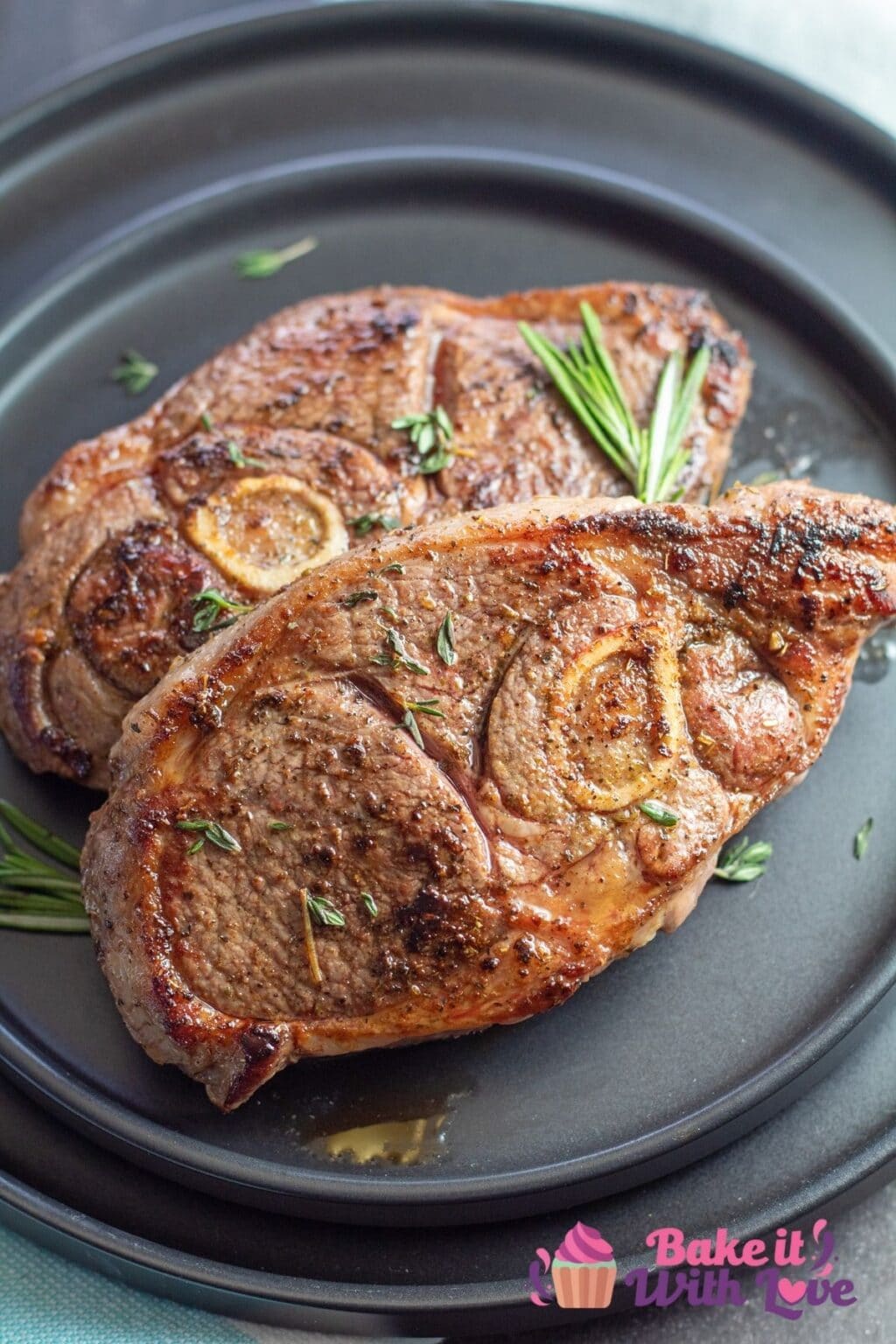 Pan Seared Lamb Shoulder Chops - Bake It With Love