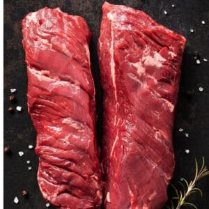 Vad är hanger steak inklusive andra namn för denna smakrika nötkött.