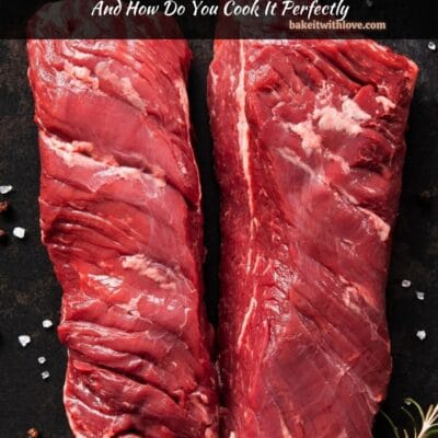 What is hanger steak and how do you cook them perfectly pin with text header.