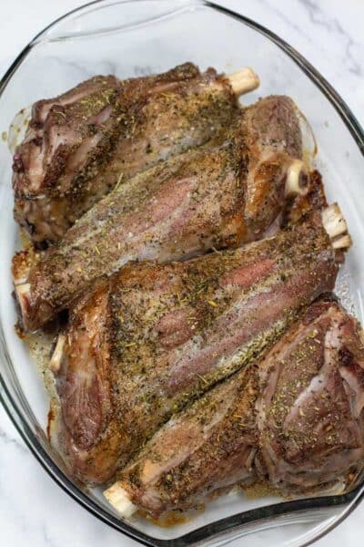 Slow Roasted Lamb Shanks (Easy & Delicious Lamb Dinner!)