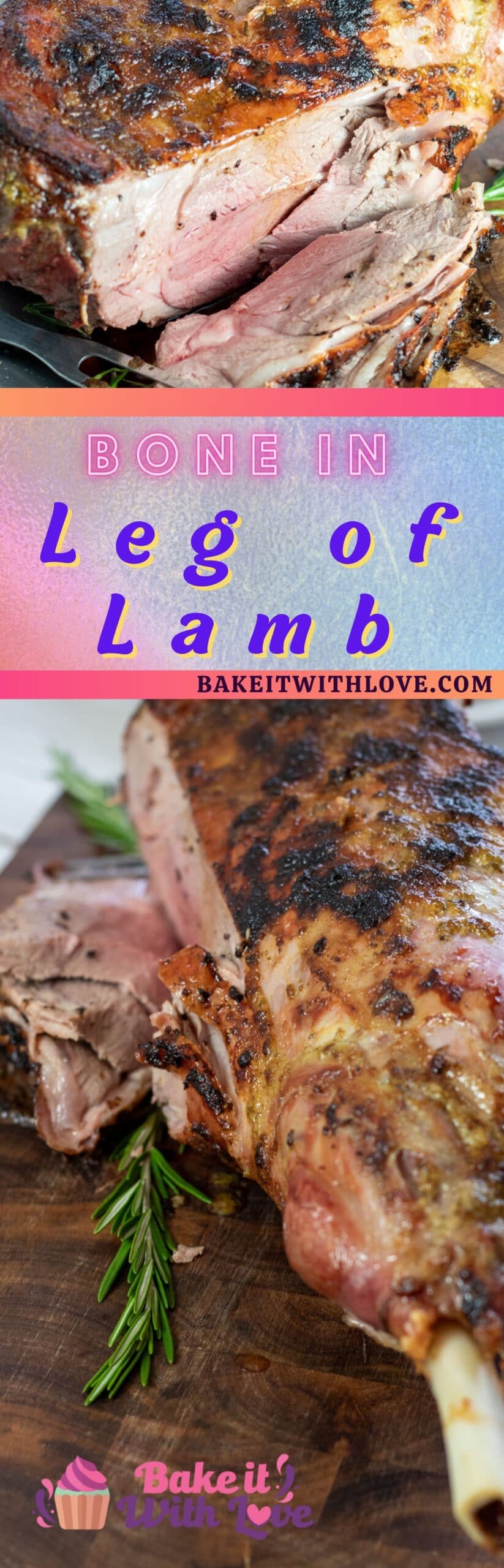 Roasted Leg of Lamb (Easy Delicious Herb Roasted Bone-In Leg of Lamb)