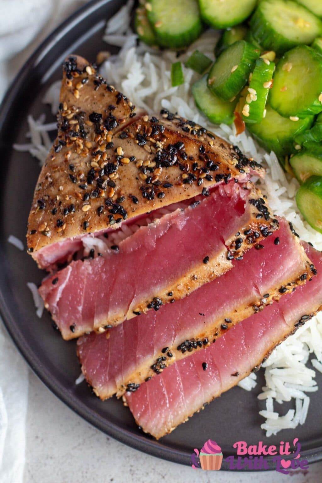 Fast & Easy Pan Seared Ahi Tuna Steaks (Use Ahi or Yellowfin Tuna!)