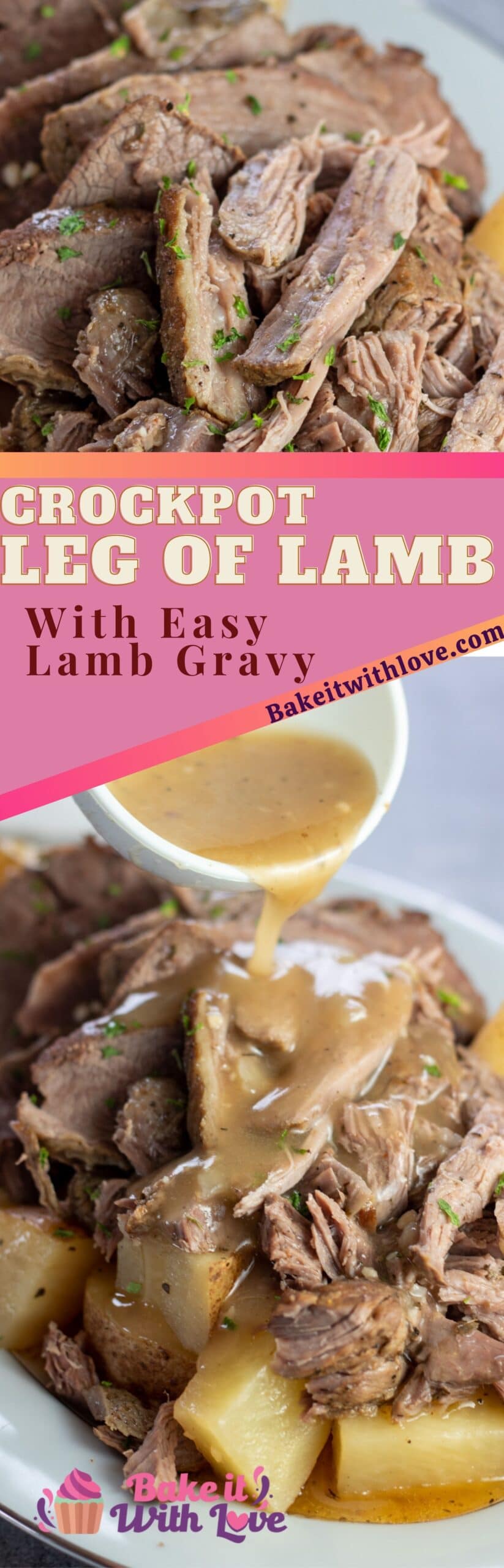 Slow Cooker Boneless Leg of Lamb | Bake It With Love