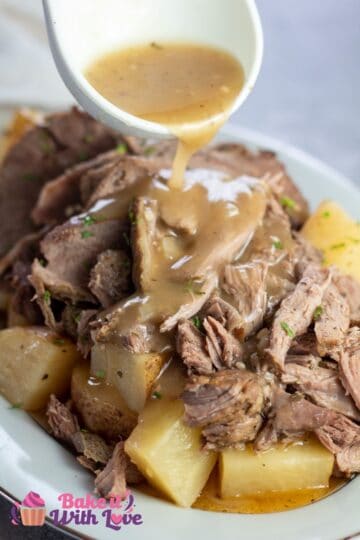 Slow Cooker Boneless Leg of Lamb (Easy Boneless Roasted Lamb!)