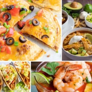 Cinco de Mayo receptsamling med fantastiska huvudrätter, sidor, aptitretare och mer.