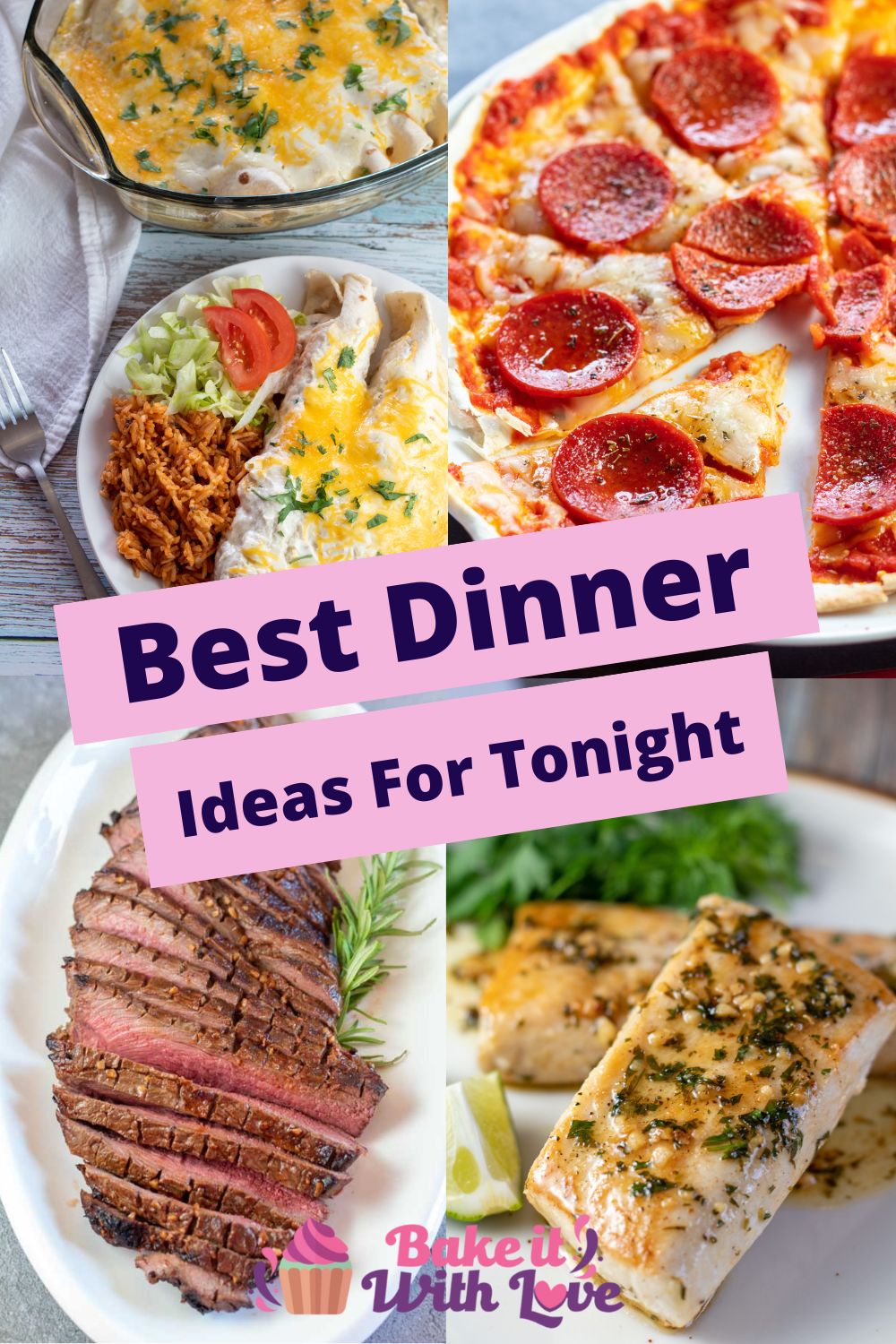 Easy Dinner Ideas For Tonight: 61+ Convenient Family Dinners - Bake It ...