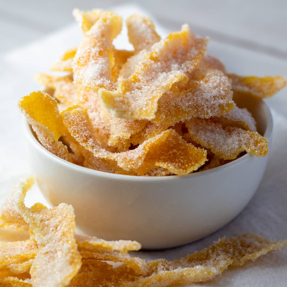 Candied Orange Peel, Recipe