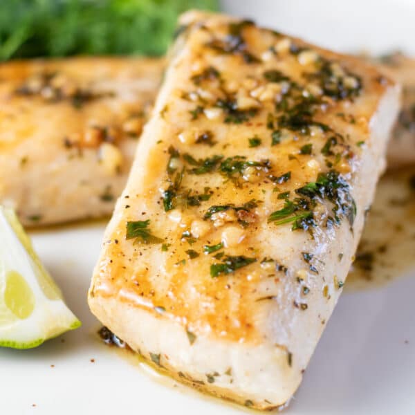 Pan Seared Mahi Mahi: Finished With Tasty Cilantro Lime Sauce!